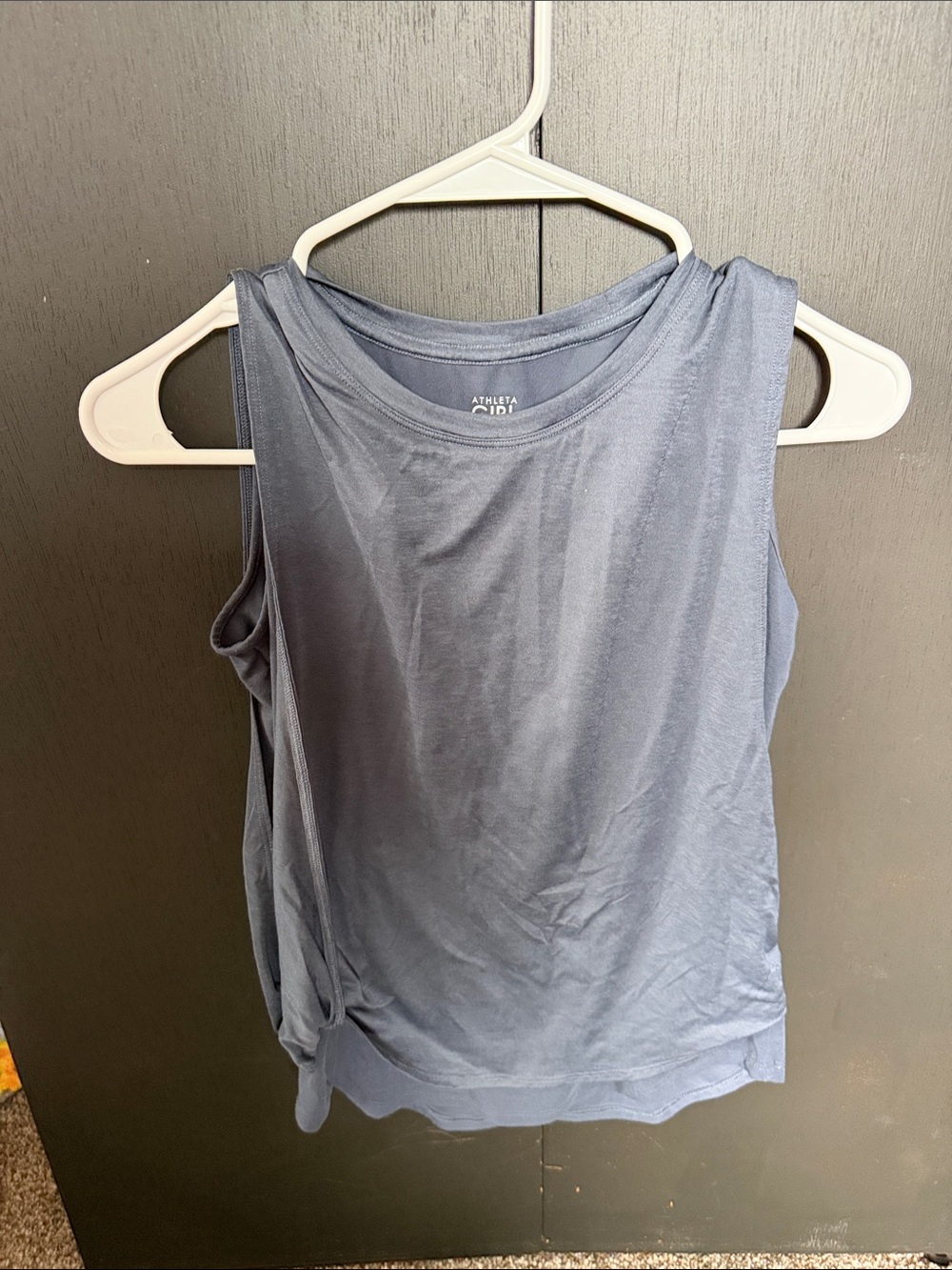 Athleta Slate Blue Sleeveless Performance Tank
